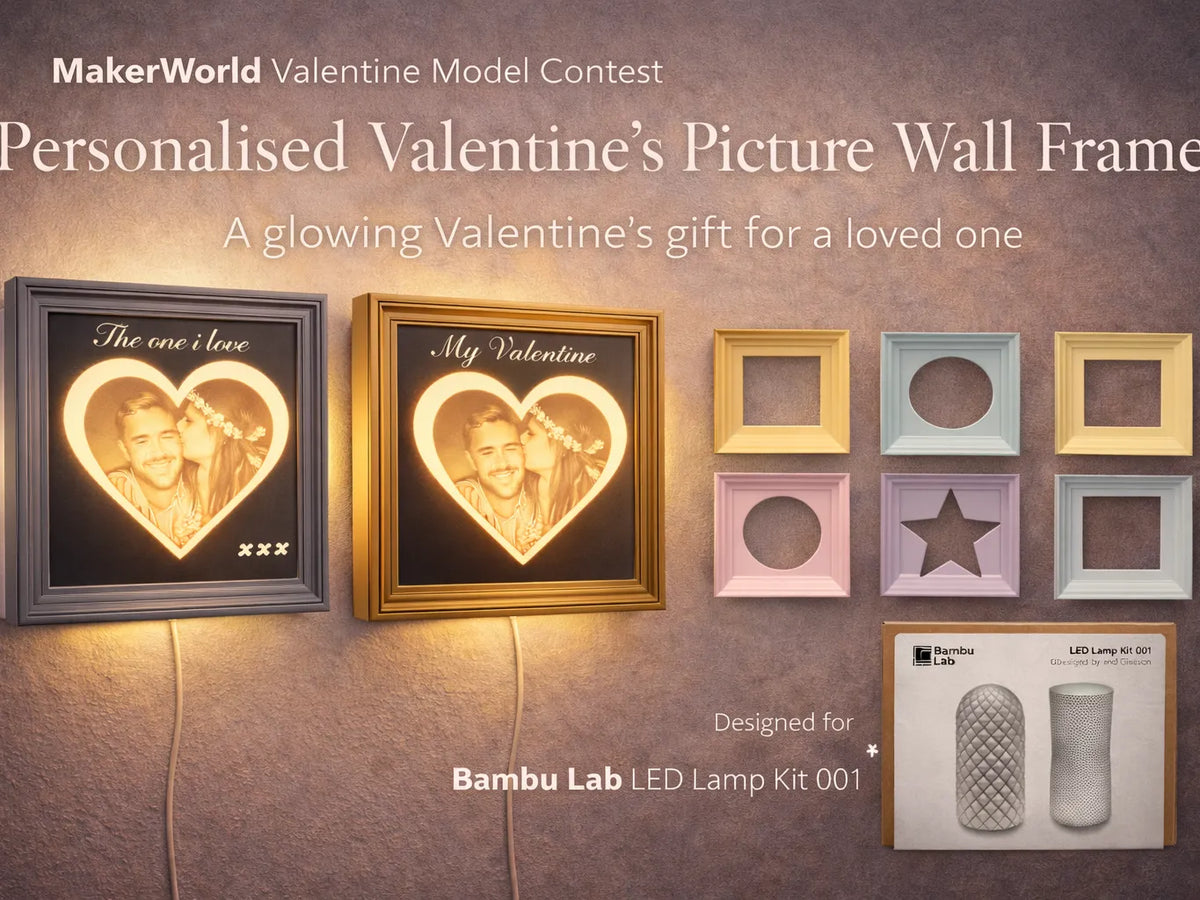 Cadre photo mural personnalisé pour la Saint-Valentin - Cadeau Print