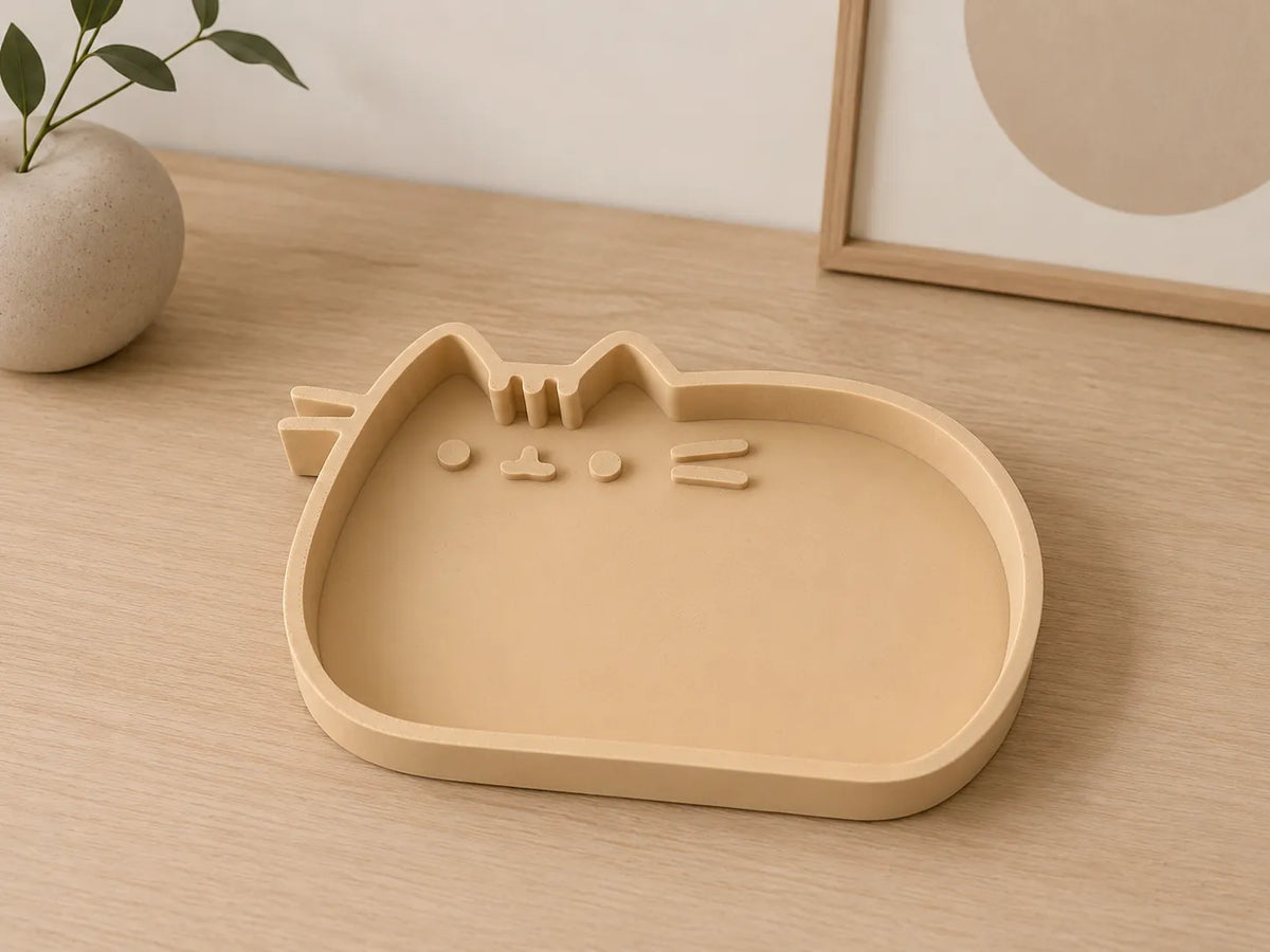Plateau Chat Kawaii pour Clés et Bijoux - Geek Print