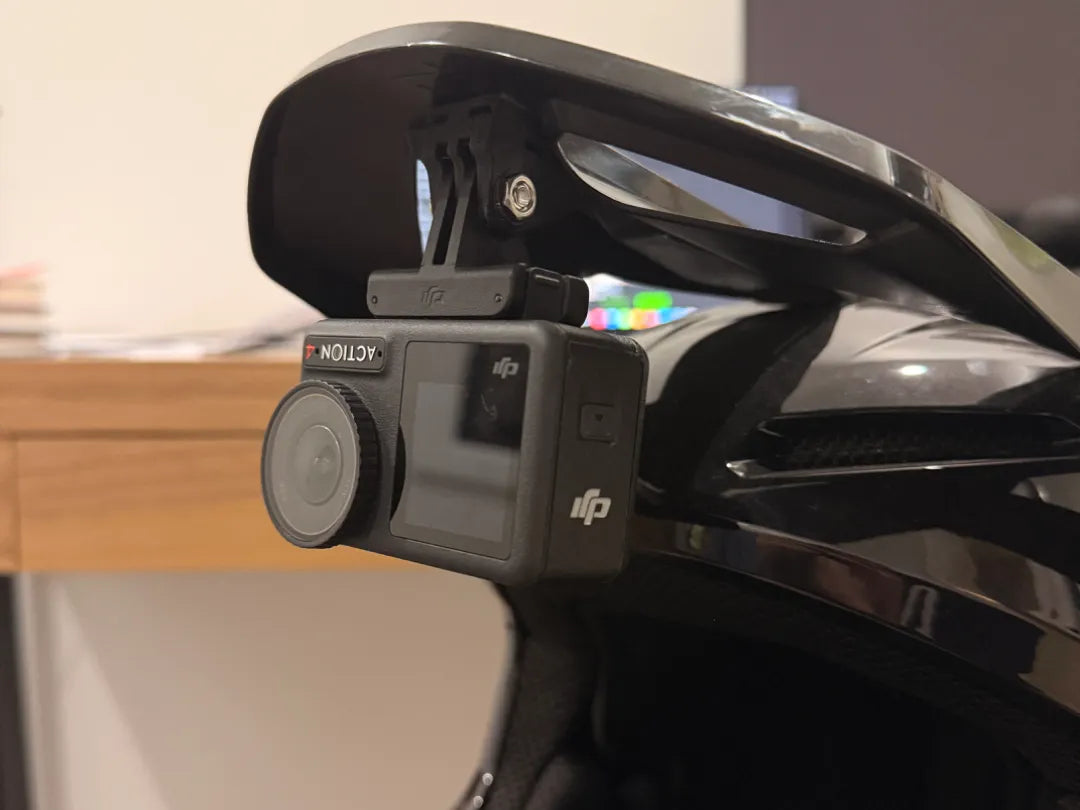 Support de Casque pour Caméra d'Action FOX V - Vélo Print