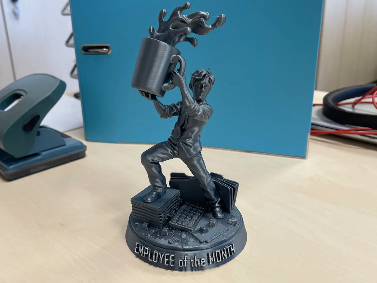 Employé du mois - Trophée Survivant du Café - Cadeau Print