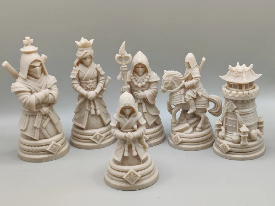 Jeu d'échecs Japan Ninja Warriors - Jeux Print