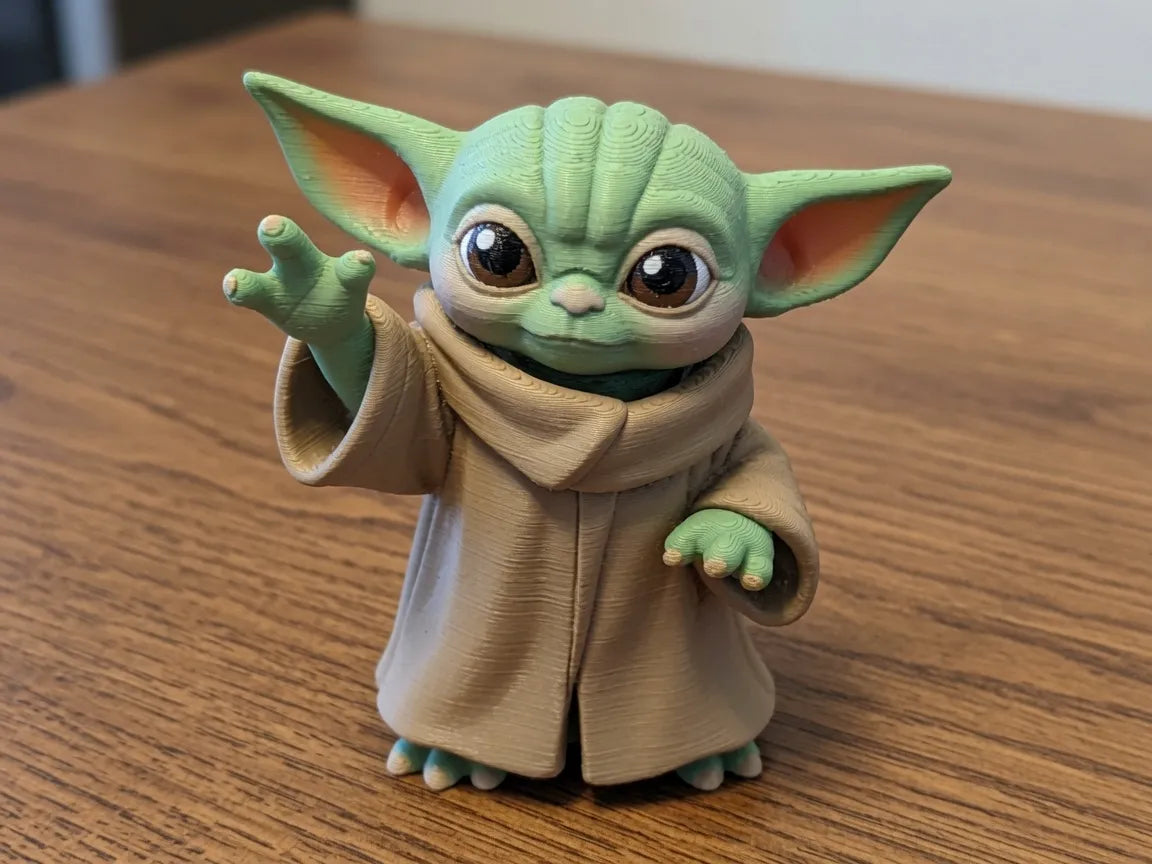 Figurine de Grogu en Pose de la Force Puissante – Star Wars - Figurine Print