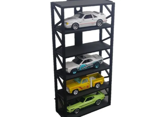 Support de voitures 1:64, Garage, étagère murale d'affichage - Auto Print