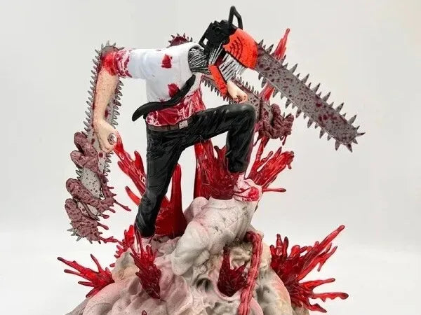 Figurine articulée Chainsaw Man Denji Anime Manga - Geek Print