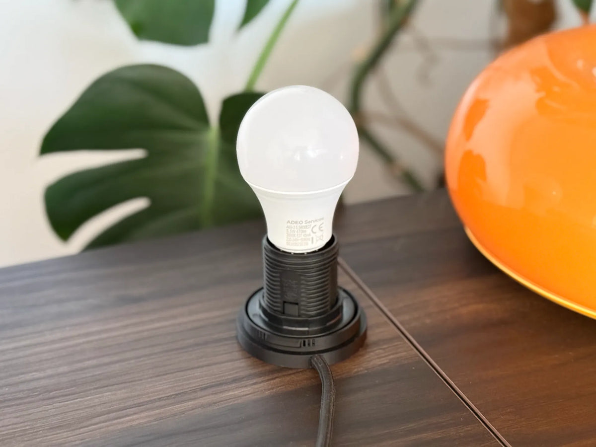 Adaptateur de douille à vis E27 pour kit de lampe LED 001 - Lumière Print