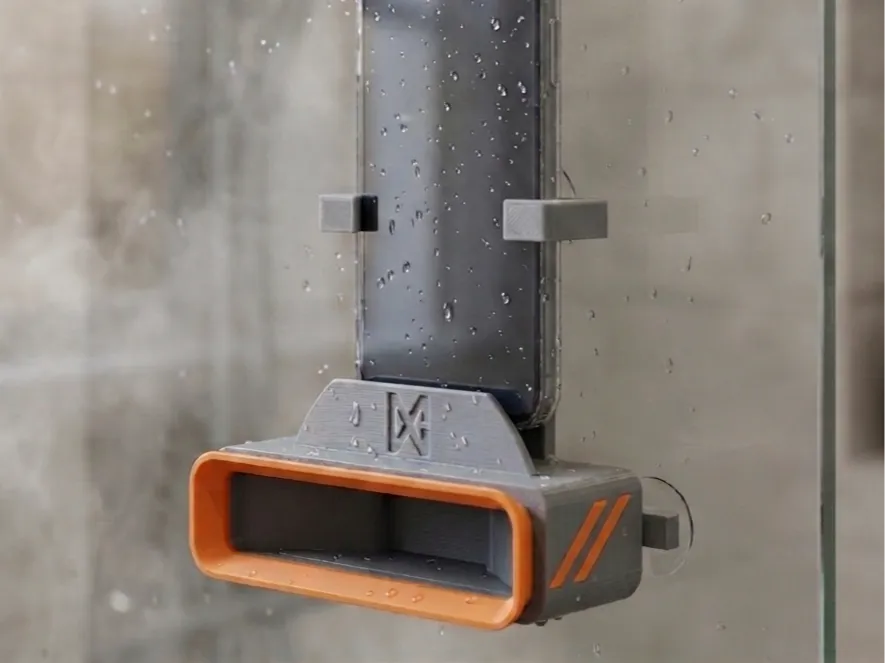 Haut-parleur de téléphone de douche - Tech Print