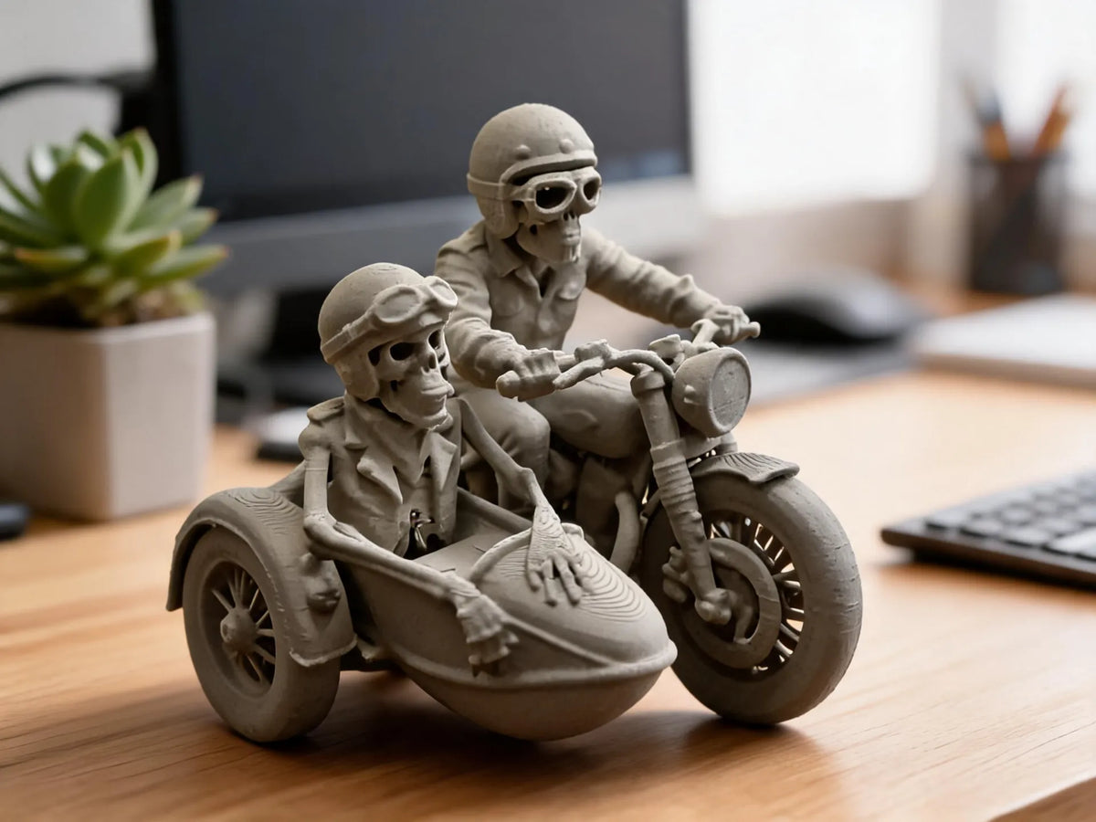 Ledge SkulZ - Os de side-car de moto - Vélo Print