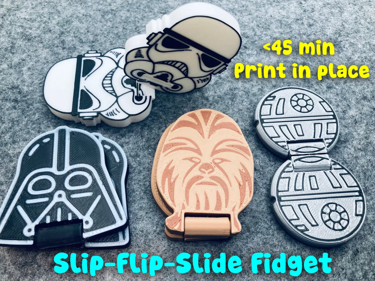 Star Wars Slider + Flip Fidgets - Geek Print