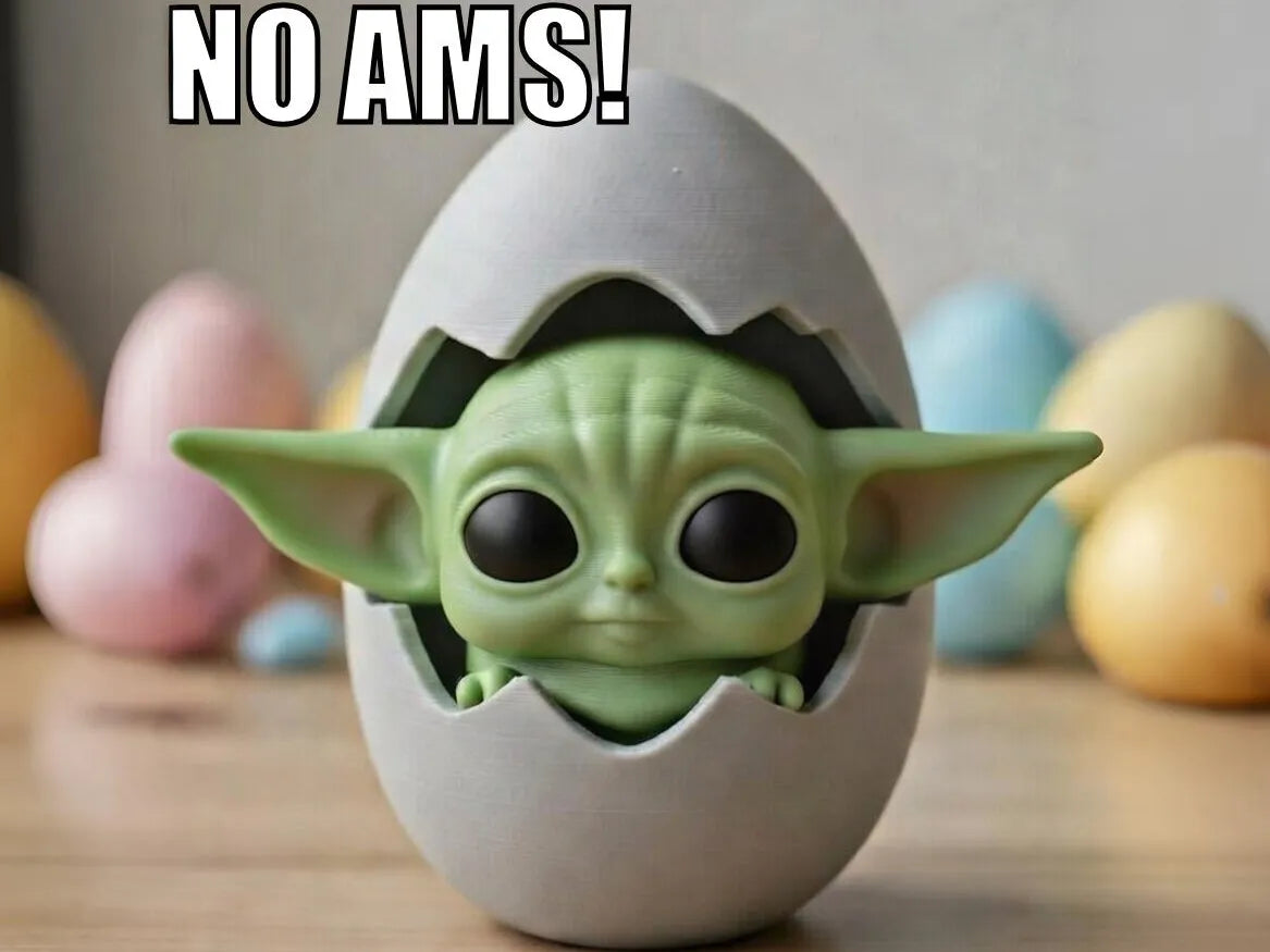 Bébé Yoda - version Pâques - Geek Print