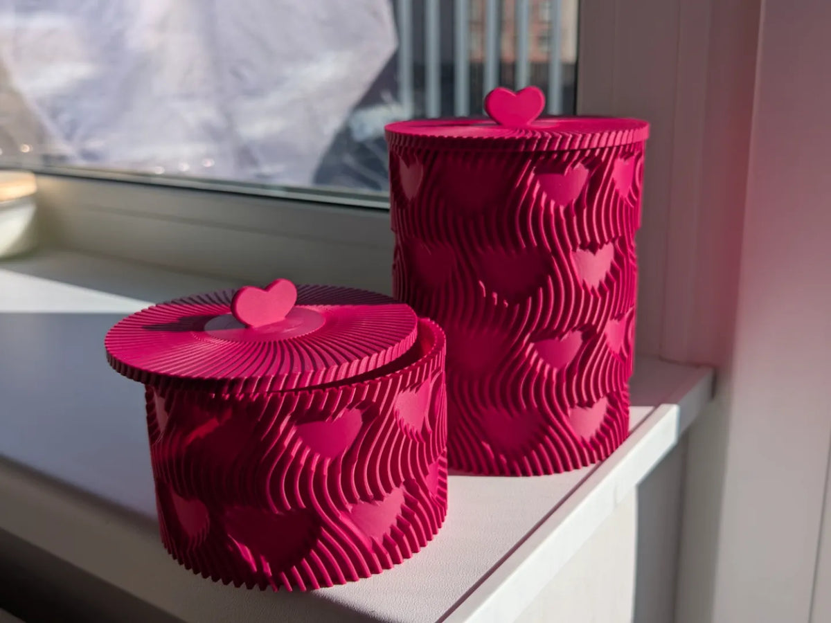 Vase Cœur avec Couvercle - Maison Print
