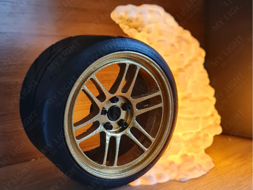 Lampe LED Roue Burnout - Auto Print