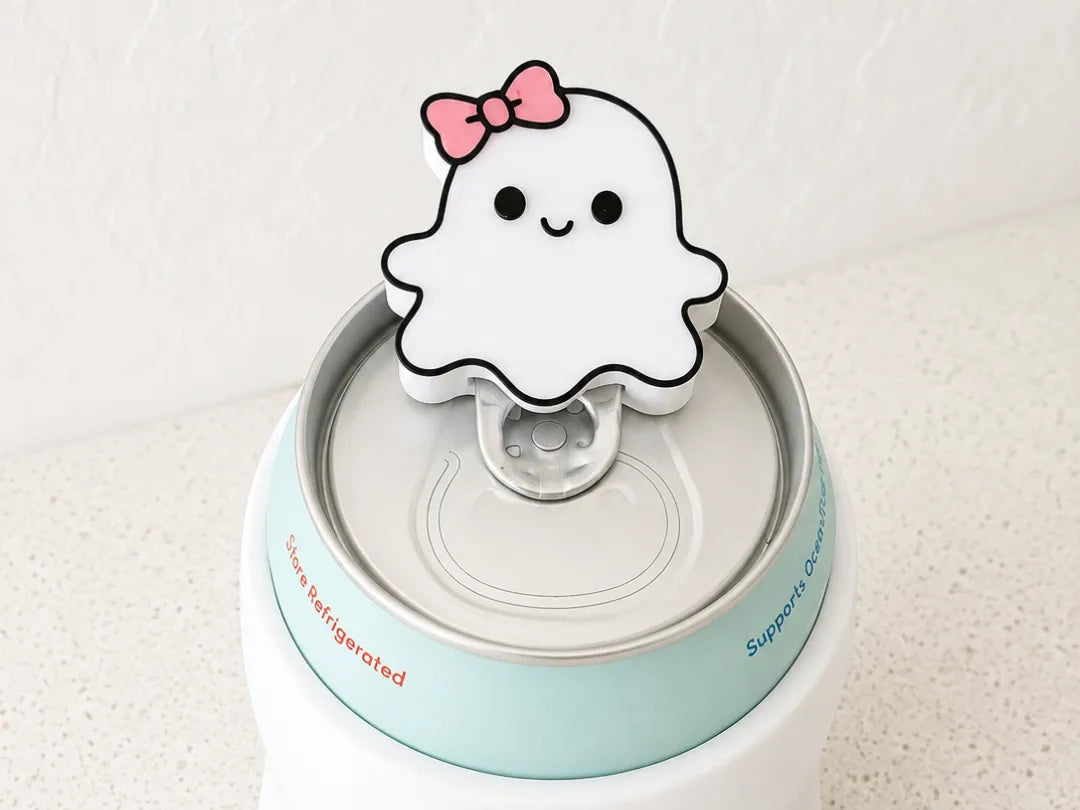 Ouvre-boîte Fantôme Mignon – Ouvre-languette de canette d'Halloween - Geek Print
