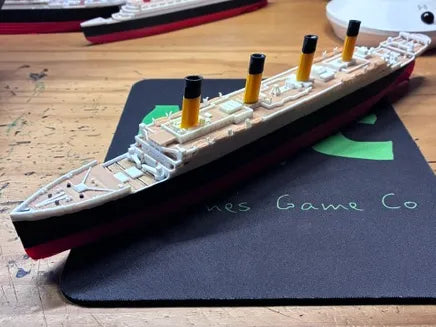 R.M.S. Titanic Entièrement Coloré - Maquette Print