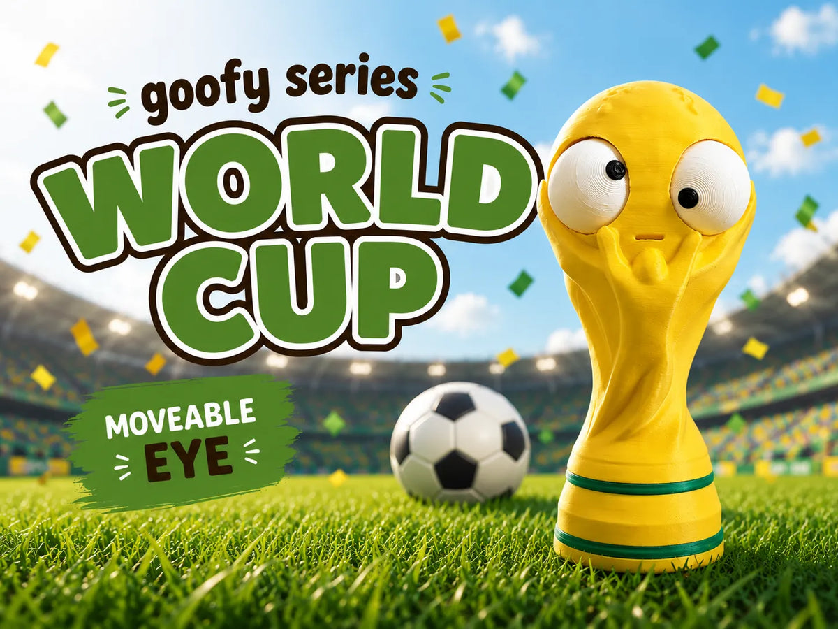 Série Goofy – Trophée DE LA Coupe DU Monde Yeux Mobiles - Sport Print