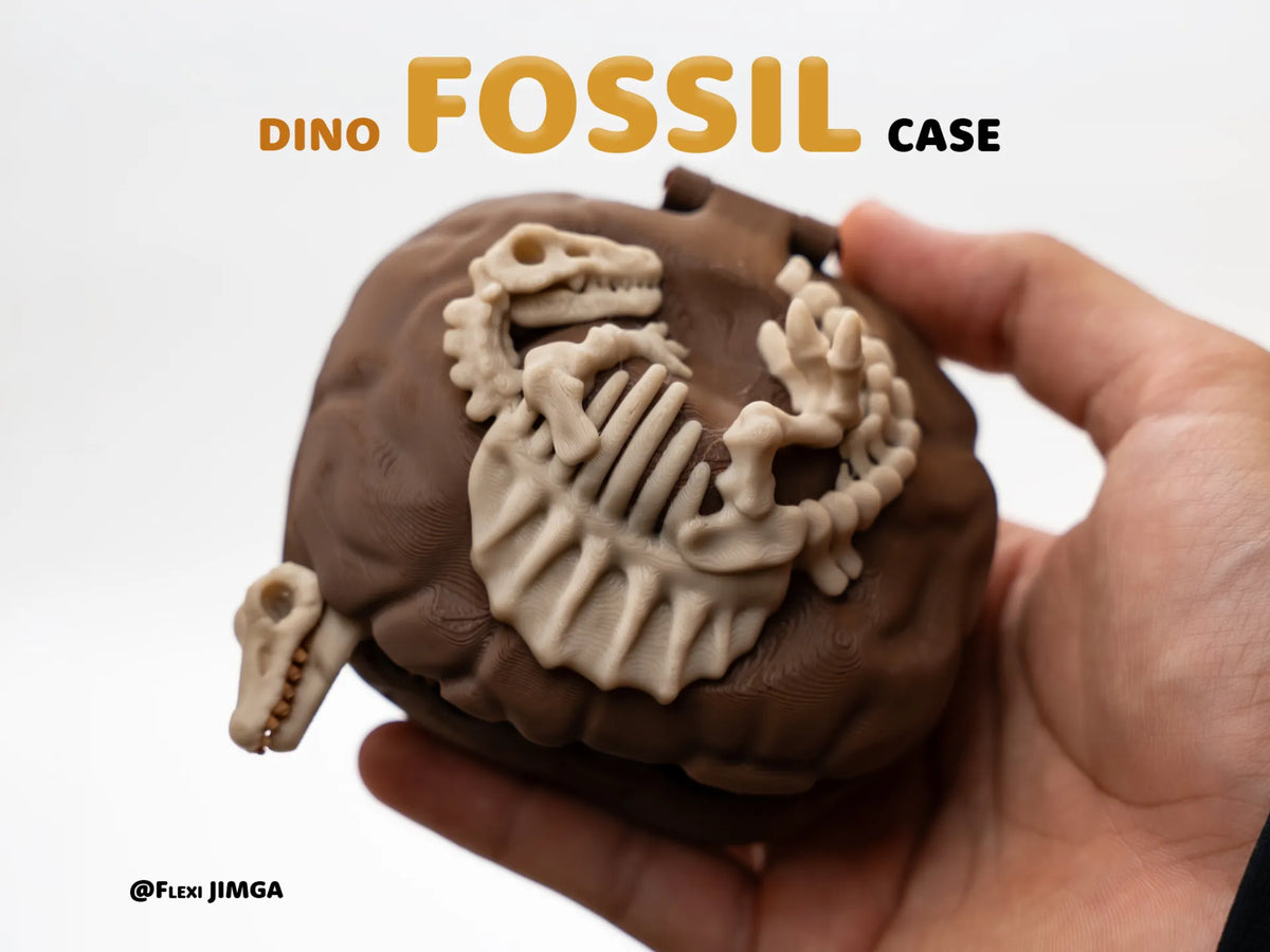 Boîtier de Dinosaure Squelette – Version Spinosaurus - Maquette Print