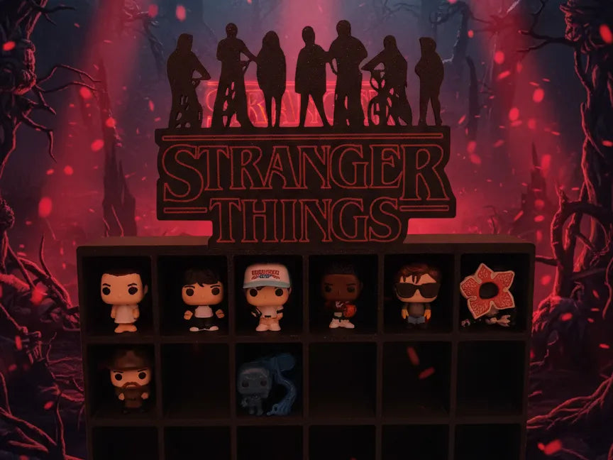 Présentoir pour figurines Kinder Joy Stranger Things - Geek Print