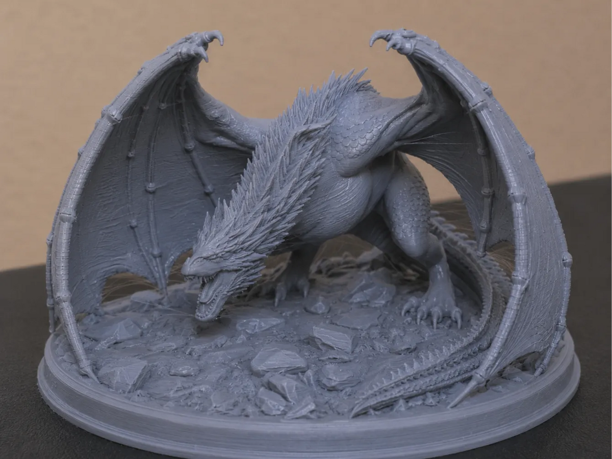 Drogon la Terreur Noire de Game of Thrones - Geek Print