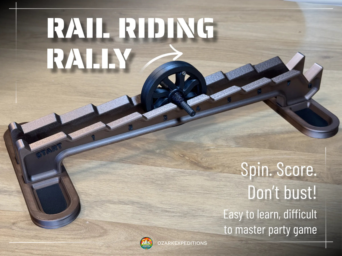 Jeu de Rallye sur Rail - Jeu de société amusant et compétitif - Fêtes Print