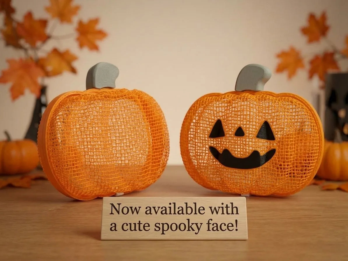 Citrouille thermoformée – porte-bonbons d'Halloween - Fêtes Print