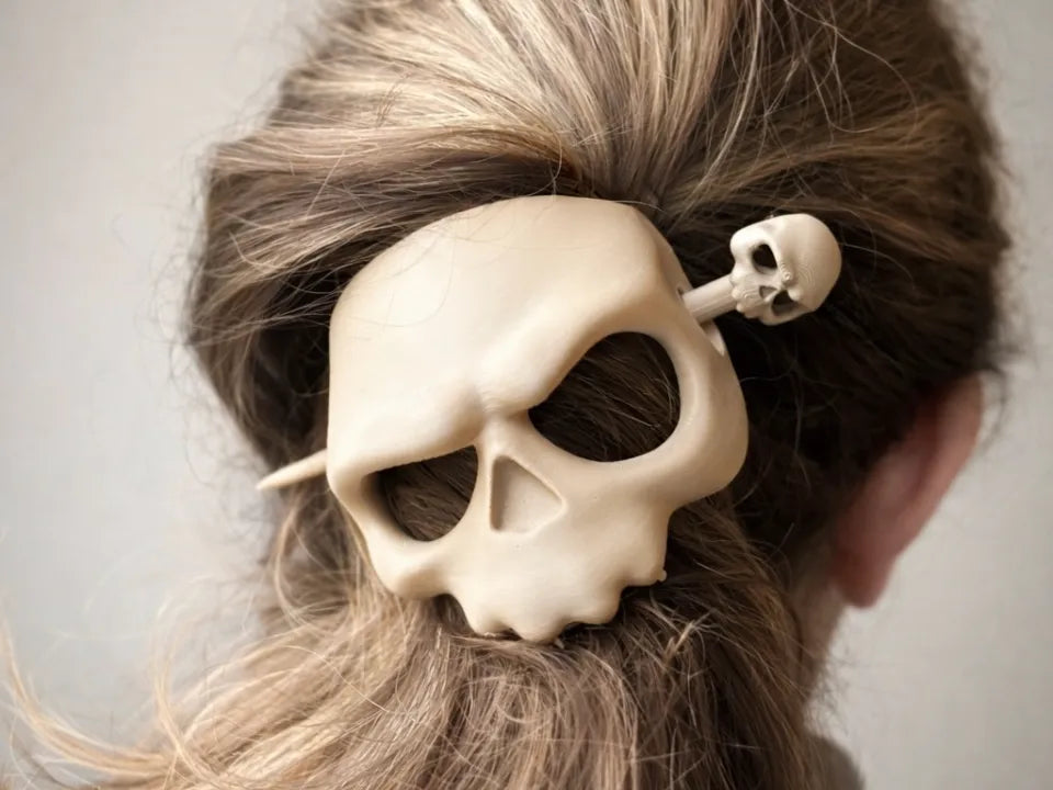 Zkull Épingle à cheveux Crâne - Bijoux Print