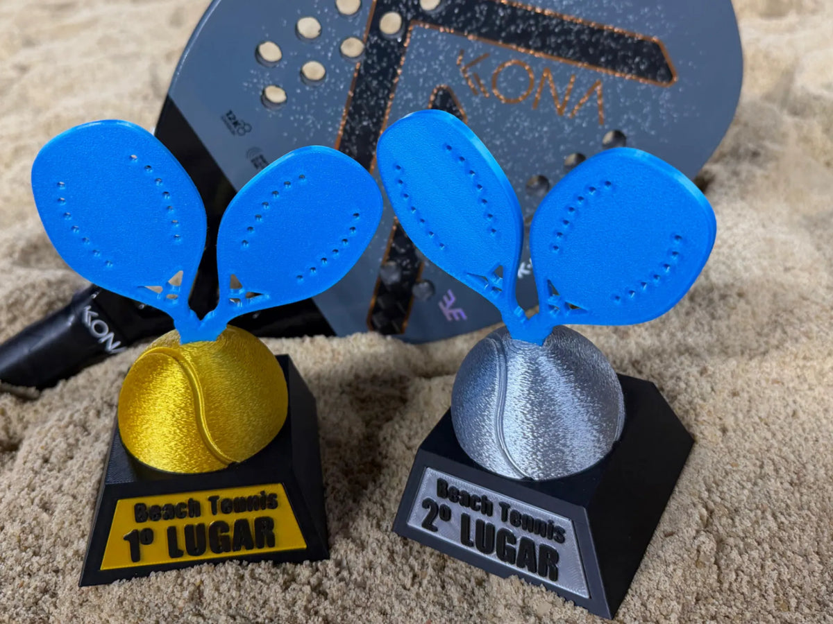 Trophée de Beach Tennis - trophée - Sport Print
