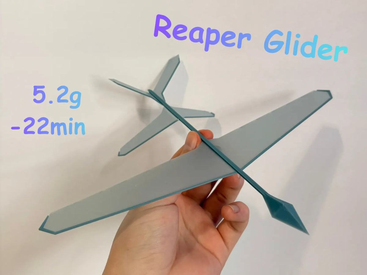 Planeur Faucheur Ultra-Léger - 5g Impression sur Place - Maquette Print