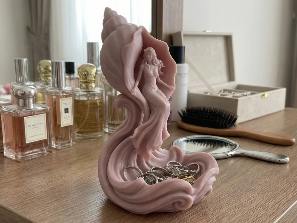 Vide-poches pour Bijoux et Bagues Déesse Coquillage Céleste - Bijoux Print