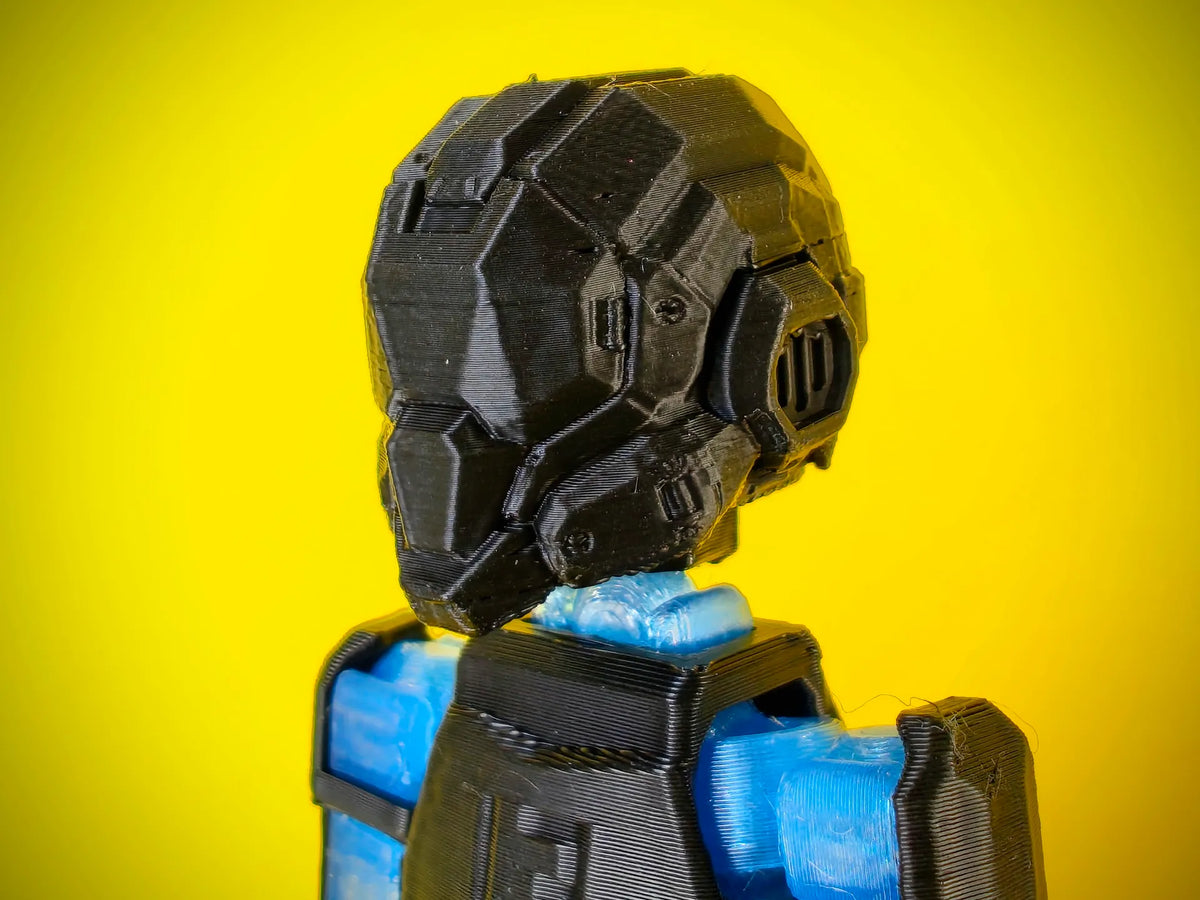 Mannequin Cyberpunk à Tête Lourde 13 – Kabuto - Cosplay Print