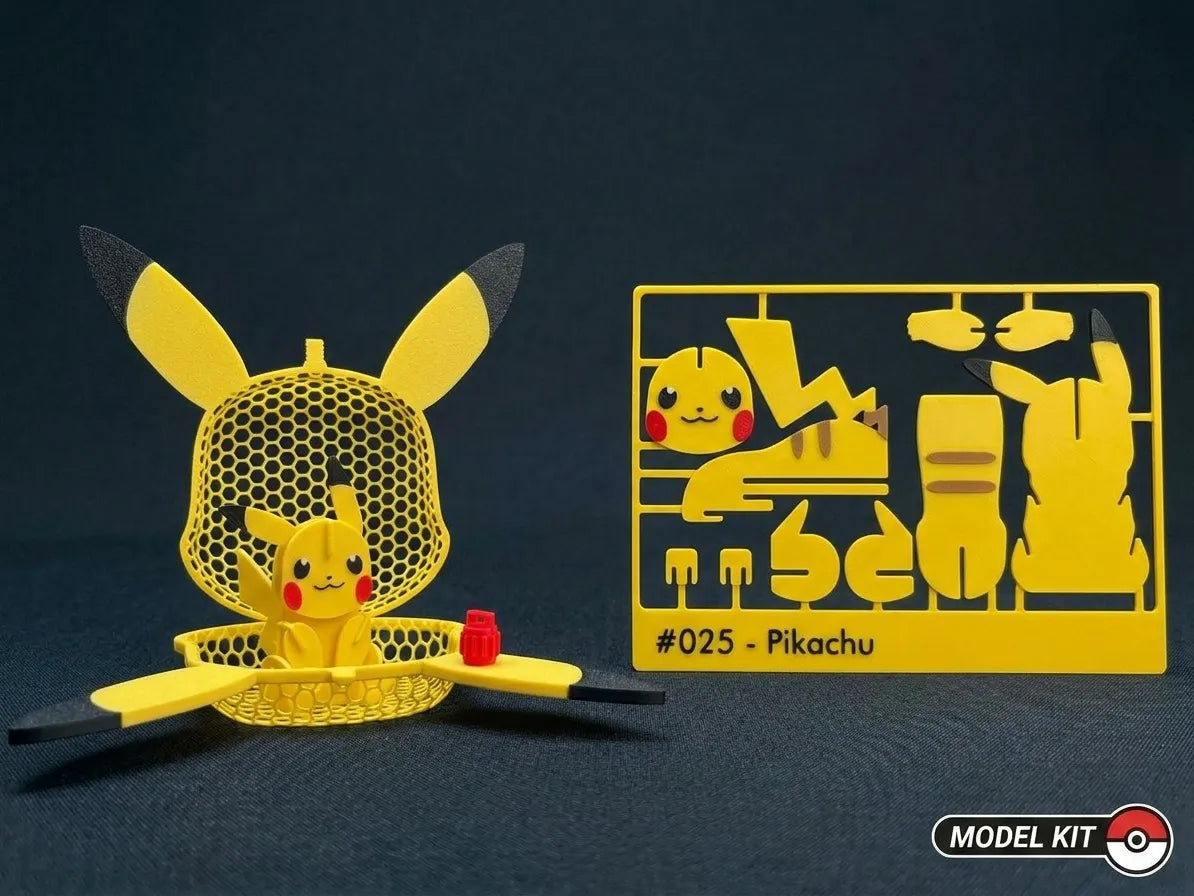Pokemon #025 - Carte kit Pikachu - Cadeau Print