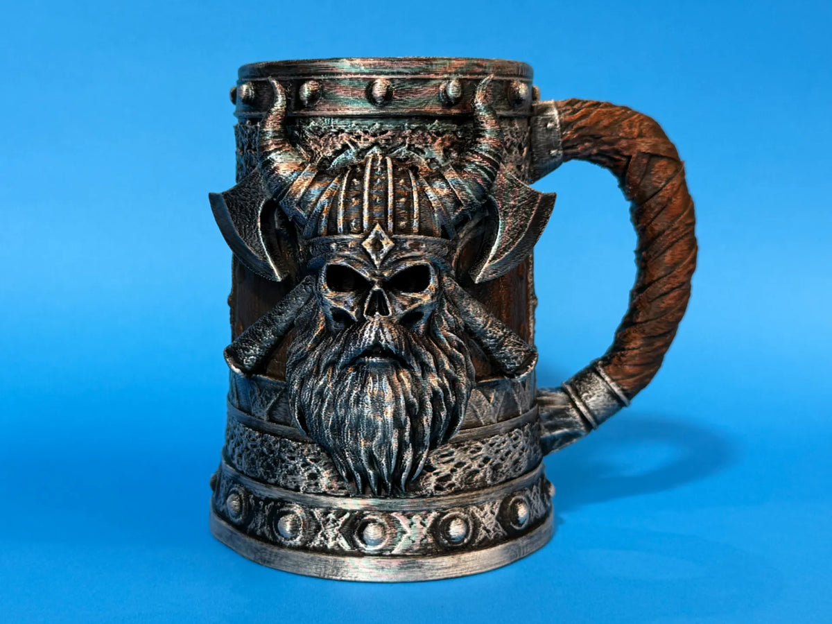 Porte-canette Chopine Viking - couleur unique - Maquette Print