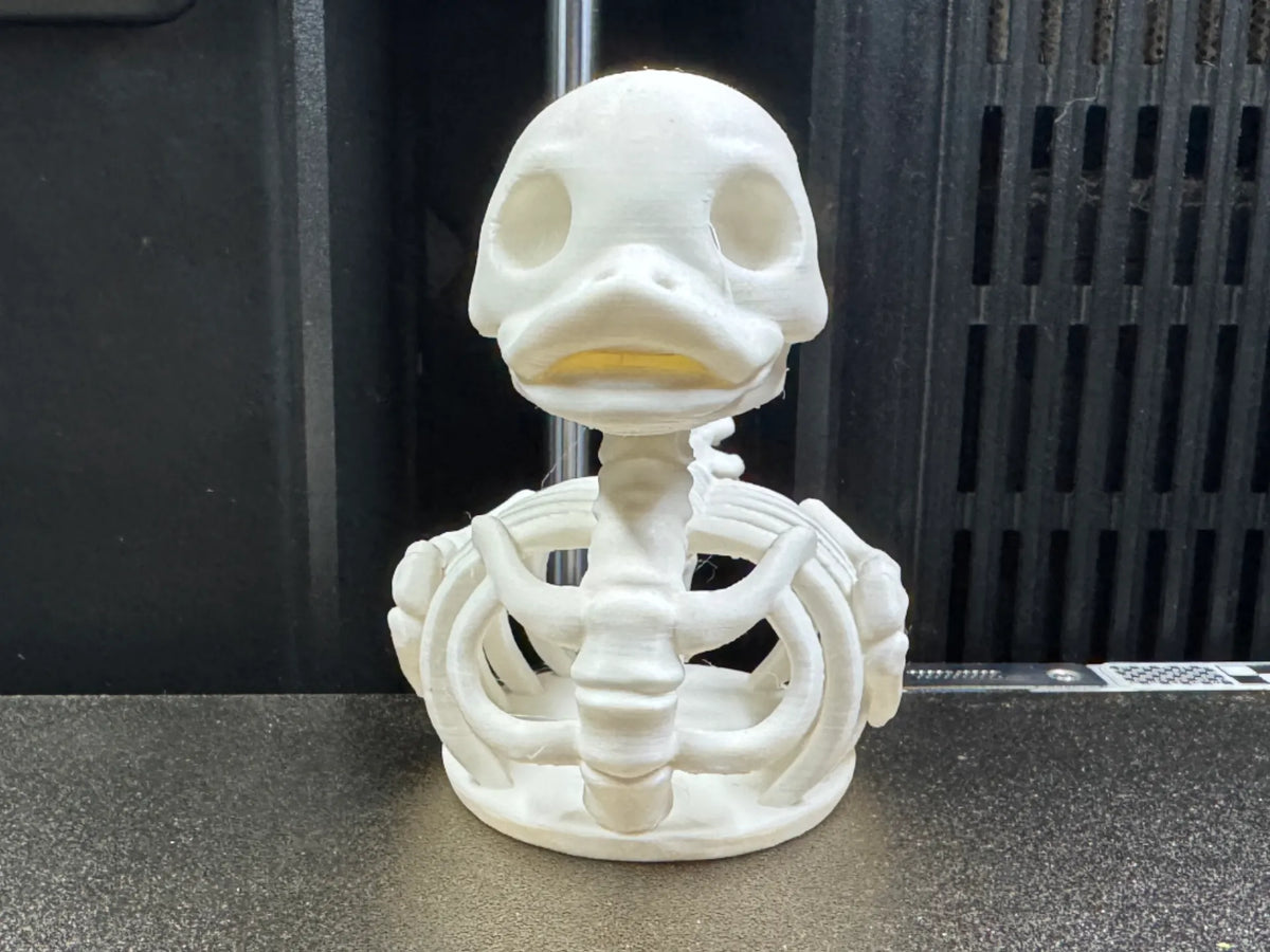 Le coin-coin des morts-vivants : Canard en caoutchouc squelette - Bébé Print