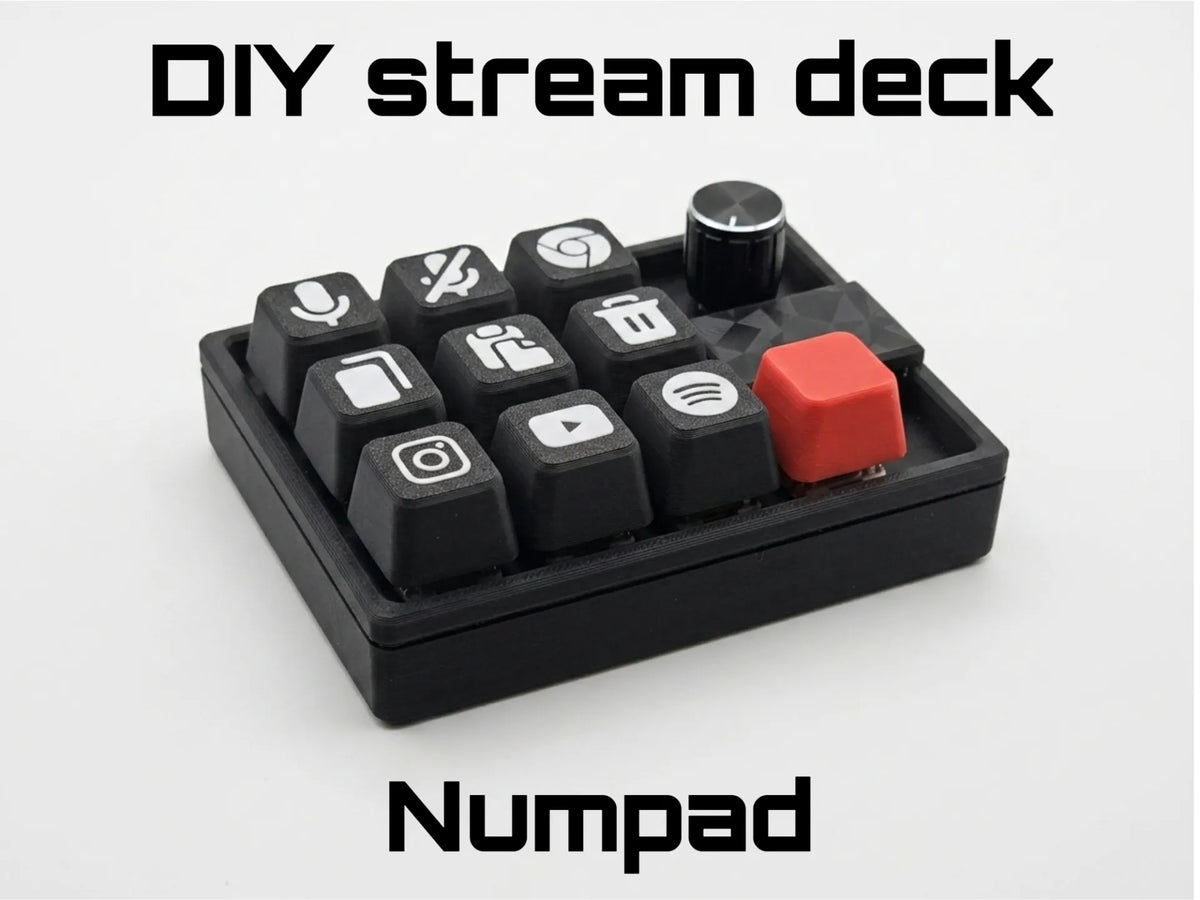 VL03 – Stream Deck DIY – Numpad câblé à la main - Tech Print
