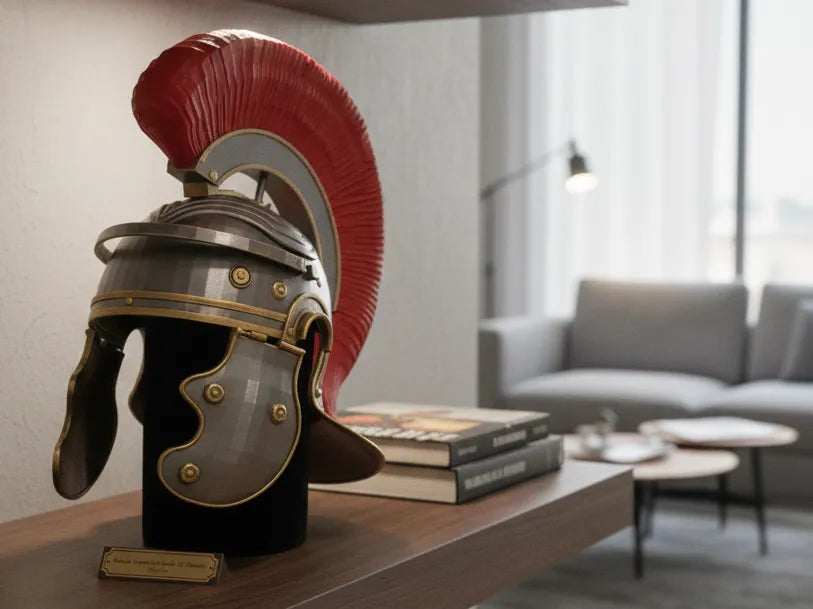 Casque impérial de légionnaire romain Galéa - Maquette Print