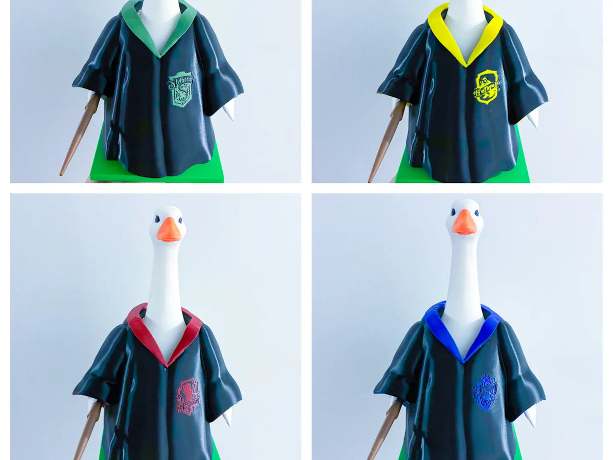 Équipement pour Oie de Bureau : Robes et Baguette Thème Maison de Sorcier - Cosplay Print