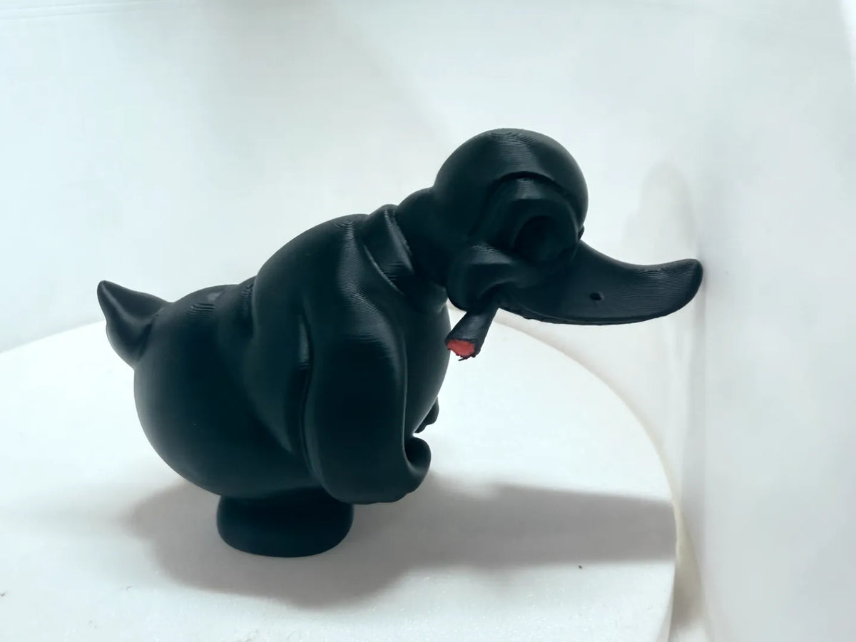 Ornement de capot Canard en colère – Modèle imprimable en 3D - Auto Print
