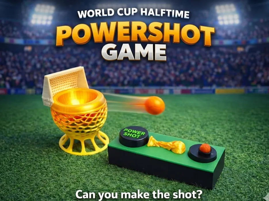 Défi de Compétences du Jeu PowerShot de la Mi-temps de la Coupe du Monde - Jeux Print
