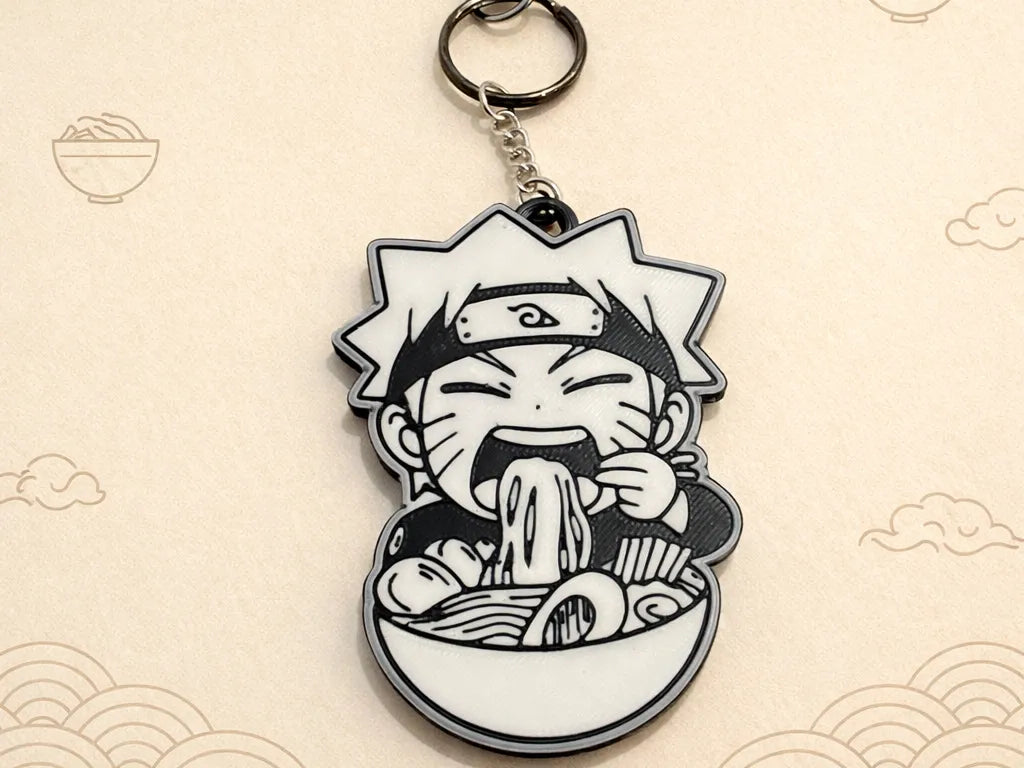 Adorable porte-clés ramen Naruto - Geek Print