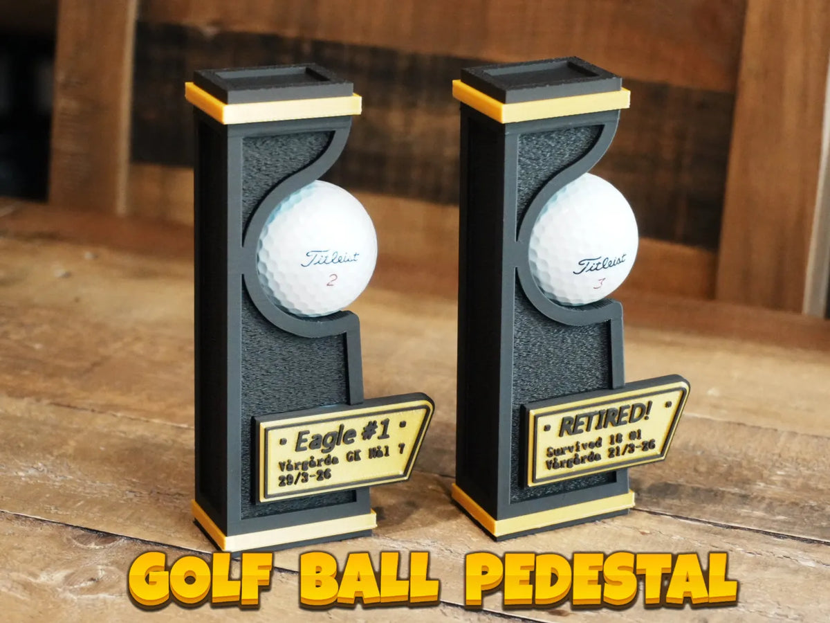 Socle DE Balle DE Golf (Pour balles de golf retirées) - Sport Print
