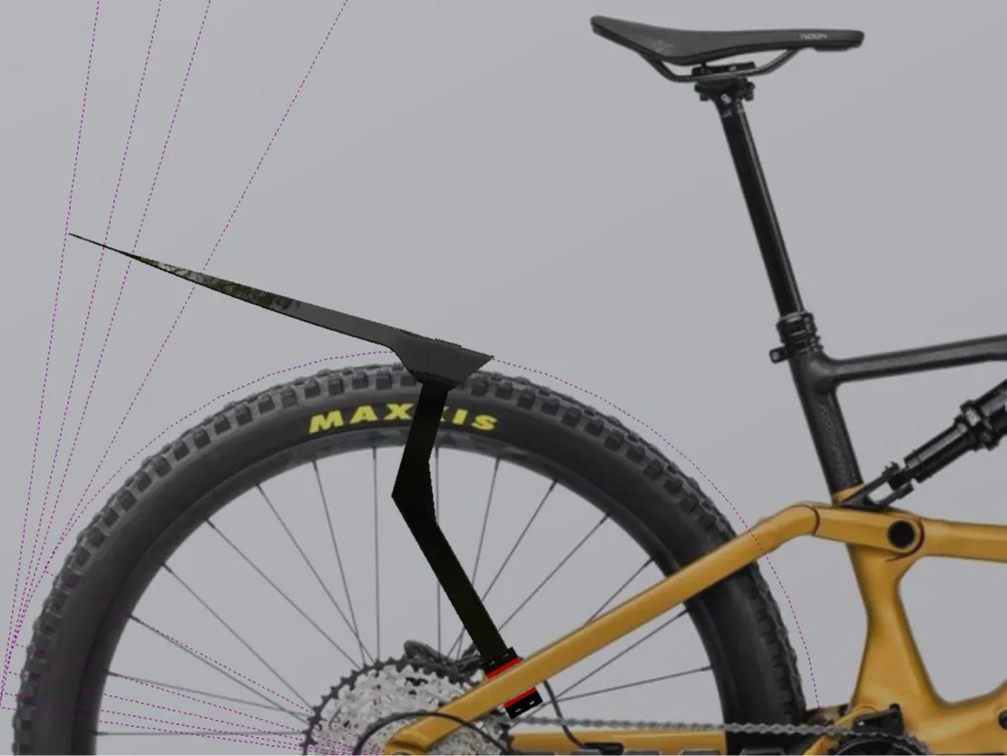 Garde-boue de VTT 27-29" - Vélo Print