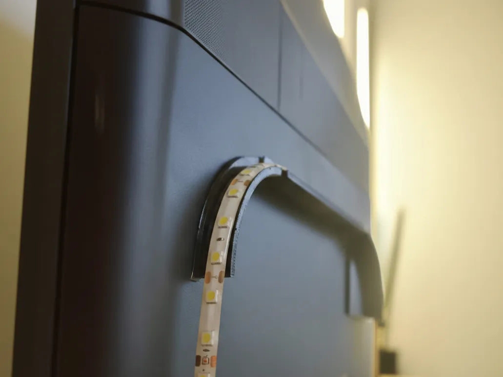 Support de bande LED universel 90° (TV, Table, Lit, etc.) - Lumière Print