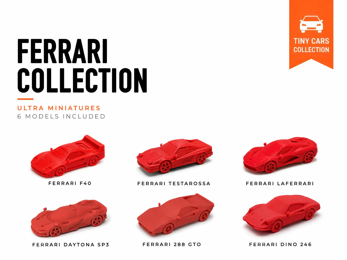 Collection de Petites Ferrari - Série Mini Voitures - Auto Print