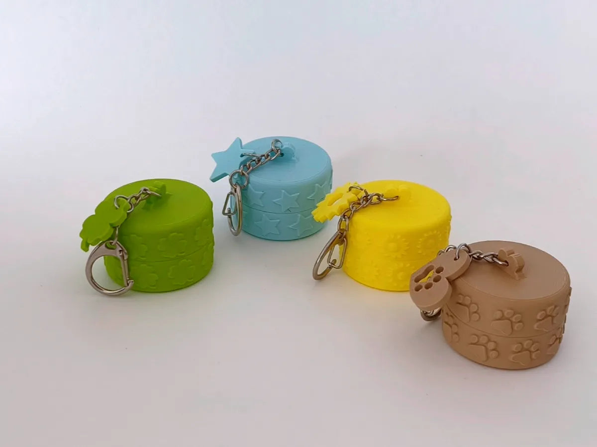 Petit porte-clés de sac - Conteneur de voyage n°2 - Bijoux Print