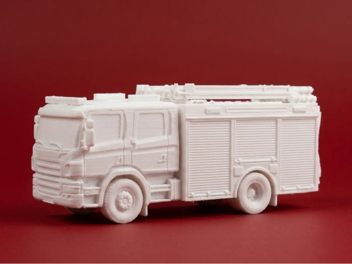 Camion de pompiers – Véhicule d'urgence - Maquette Print