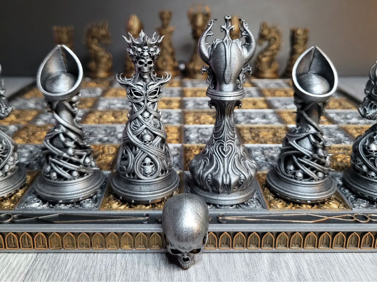 Échiquier de style gothique - Jeux Print