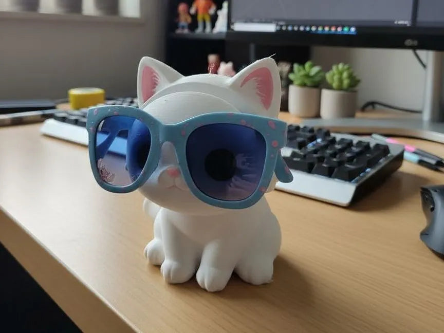 Support de lunettes en forme de chat - Pet Print