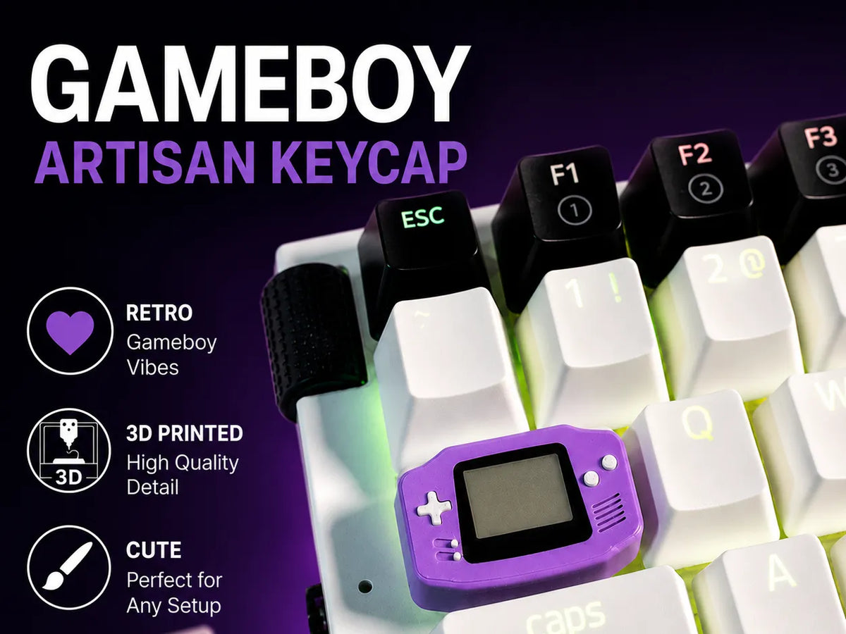 Remplacements de touches Game Boy Advance Cherry MX - Geek Print