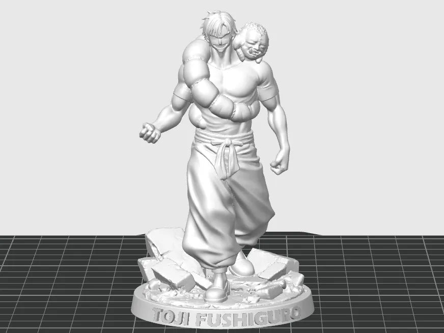 Figurine Toji Fushiguro Jujutsu Kaisen - Figurine Print