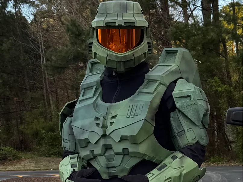 Cosplay complet d'armure portable de Master Chief de Halo - Cosplay Print