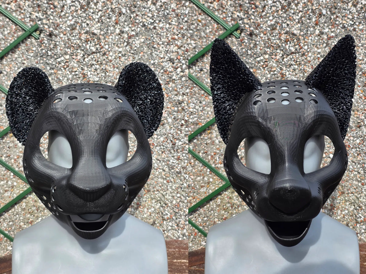 Oreilles de Fursuit Canin Générique + Grand Chat - TPU - Cosplay Print