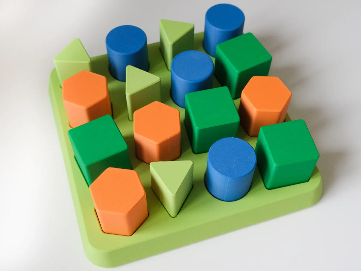 Planche de tri de formes montessori - Jeux Print